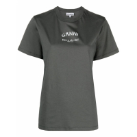 Ganni Women's 'Logo' T-Shirt