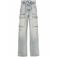Isabel Marant Etoile Women's 'Heilani Faded-Effect' Jeans