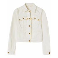 Palm Angels 'Spread-Collar' Jeansjacke für Damen