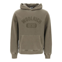Woolrich Men's 'Vintage-Look With Logo' Hoodie