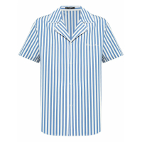 Balmain 'Striped' Kurzärmeliges Hemd für Herren